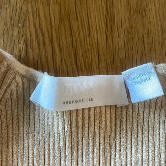 Hugo Boss | Faldesta V-neck Top - Picture 4 of 6